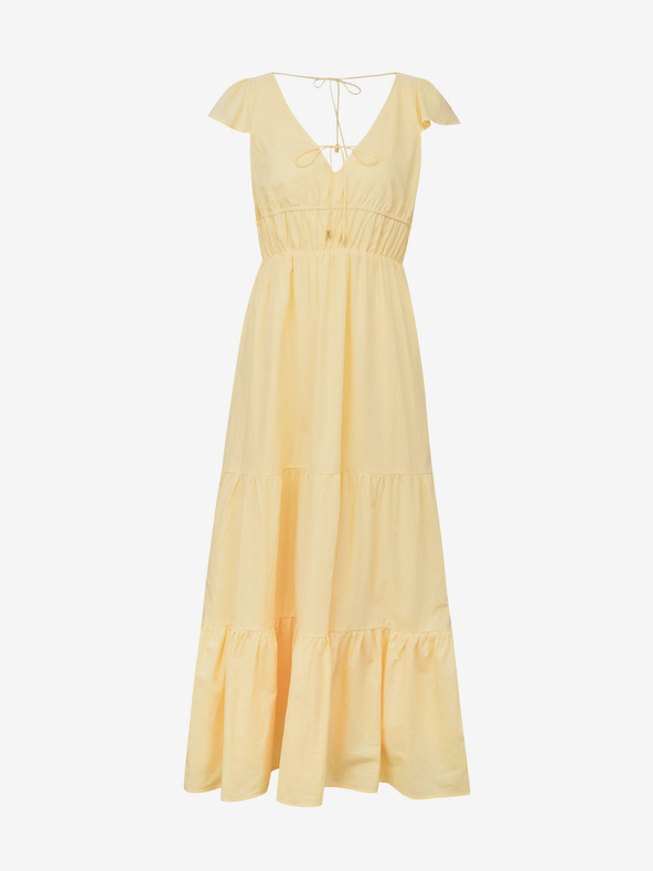 Orsay Gelbes Damen Maxikleid ORSAY