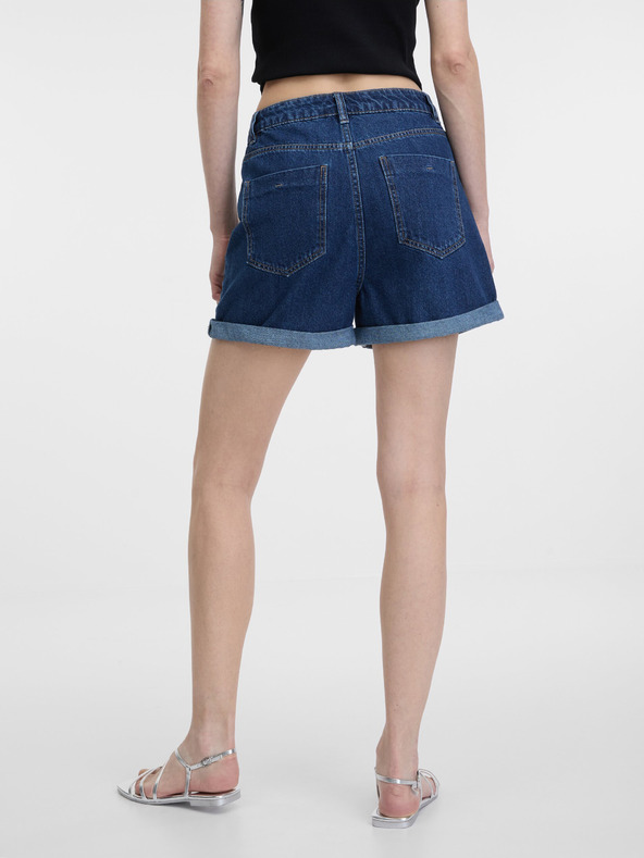 Orsay Dunkelblaue Damen-Denim-Shorts ORSAY