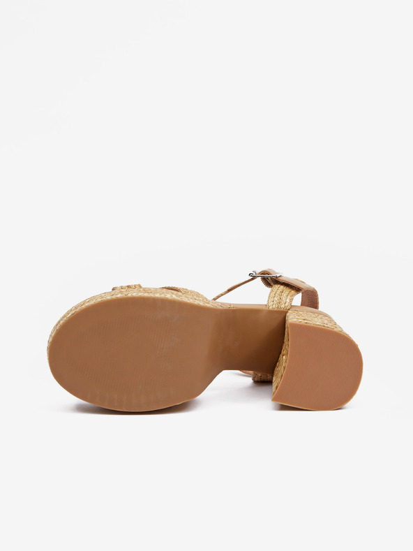 Orsay Braune Damen Sandalen mit Absatz ORSAY