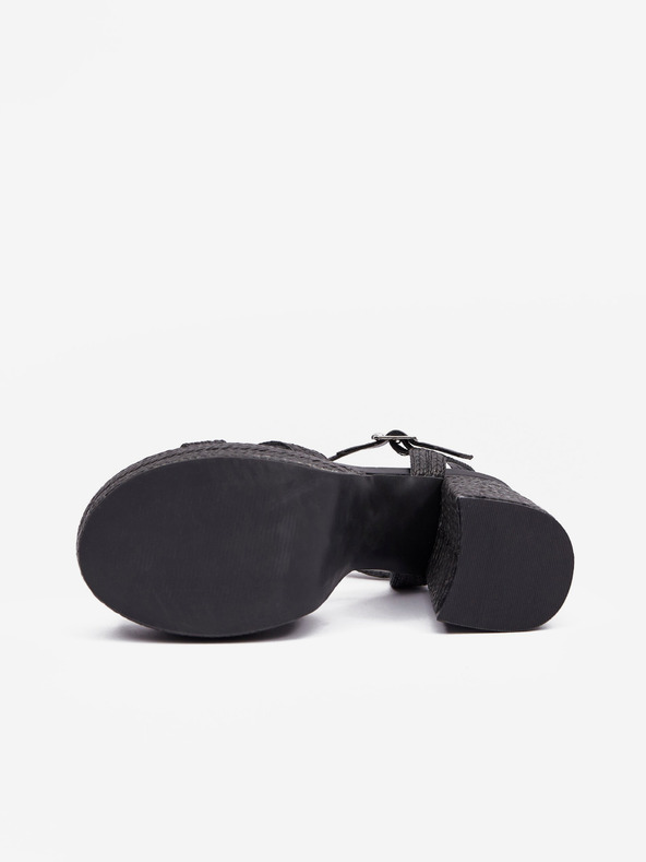 Orsay Schwarze Damen-Sandalen mit Absatz ORSAY