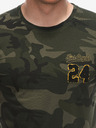 Edoti Dunkelgrünes Herren Armee T-Shirt Edoti