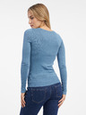 Orsay Blauer leichter Damen-Pullover ORSAY