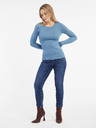 Orsay Blauer leichter Damen-Pullover ORSAY