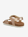 Geox Mädchen Sandalen in goldenem Rosa Geox Adriel