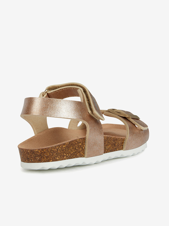 Geox Mädchen Sandalen in goldenem Rosa Geox Adriel