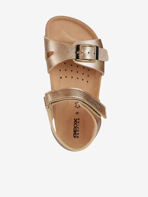 Geox Mädchen Sandalen in goldenem Rosa Geox Adriel