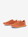 Diesel Orangefarbene Herren-Turnschuhe mit Lederdetails Diesel Racer