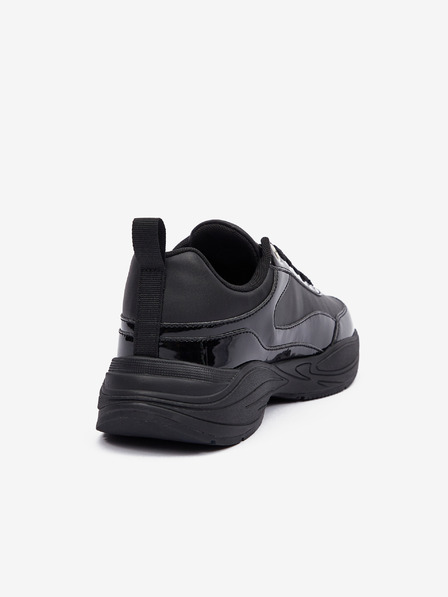 Tommy Hilfiger Womens Chunky Runner Patent Sneaker