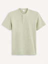 Celio Hellgrünes Herren-Poloshirt Basic Celio Gesohel