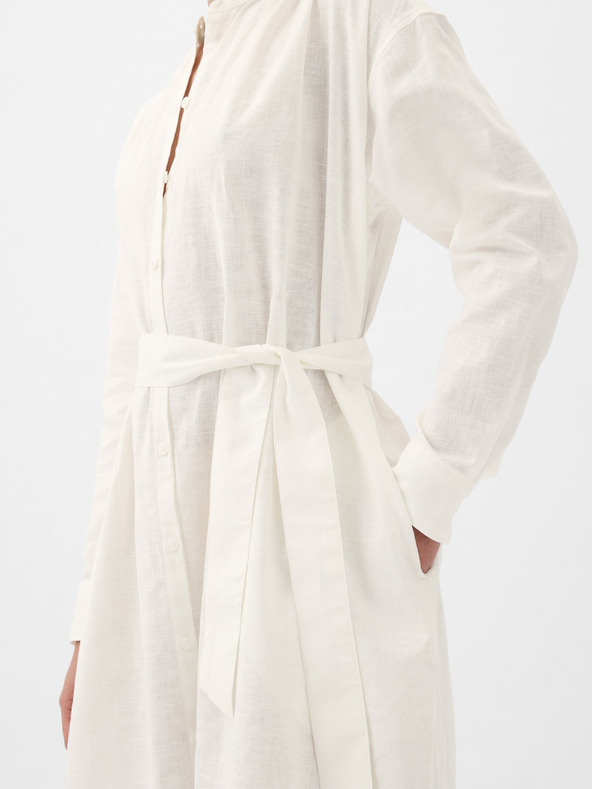 GAP Midikleid aus Leinen Oversize GAP