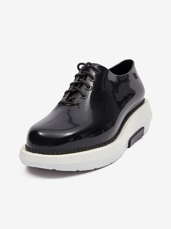 Melissa Schwarze Damen Grunge Semi Plateau Schuhe + Vitorino Campos