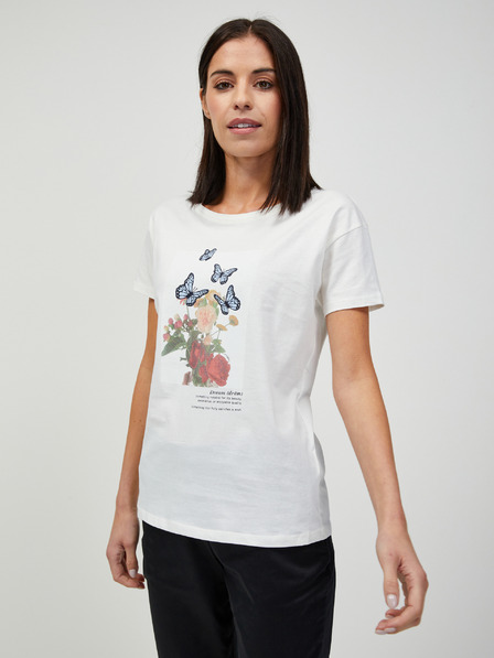 Orsay Weißes T-shirt ORSAY