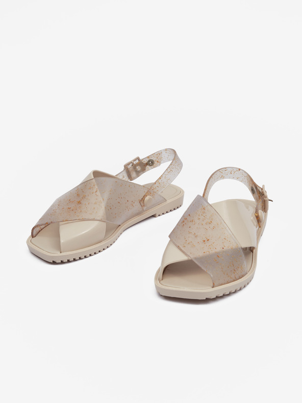 Melissa Beige Damen Melissa Sauce Sandale
