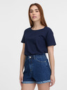 Orsay Dunkelblau Damen-T-Shirt mit kurzen Ärmeln von ORSAY
