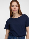Orsay Dunkelblau Damen-T-Shirt mit kurzen Ärmeln von ORSAY