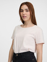 Orsay Hellrosa Damen-T-Shirt mit kurzen Ärmeln von ORSAY