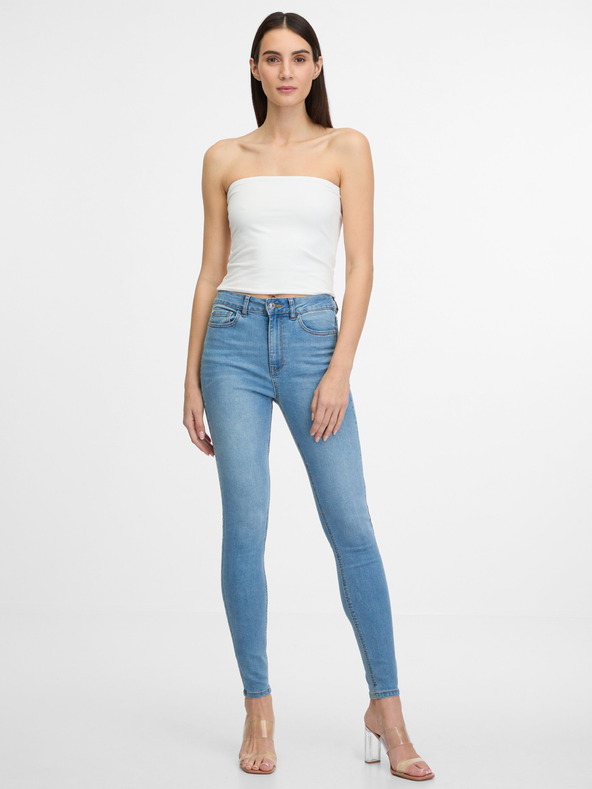 Orsay Weißes Damen-Tanktop ORSAY