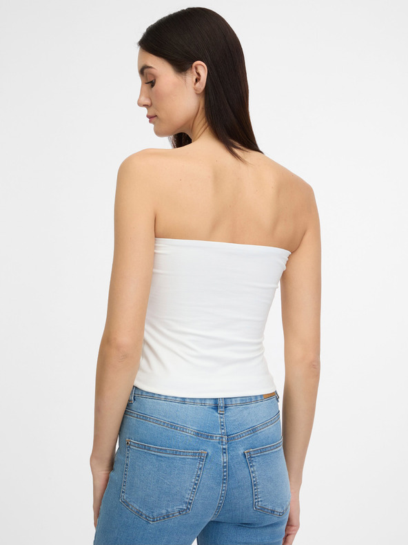 Orsay Weißes Damen-Tanktop ORSAY
