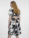 Orsay Schwarzes gemustertes Damenkleid ORSAY