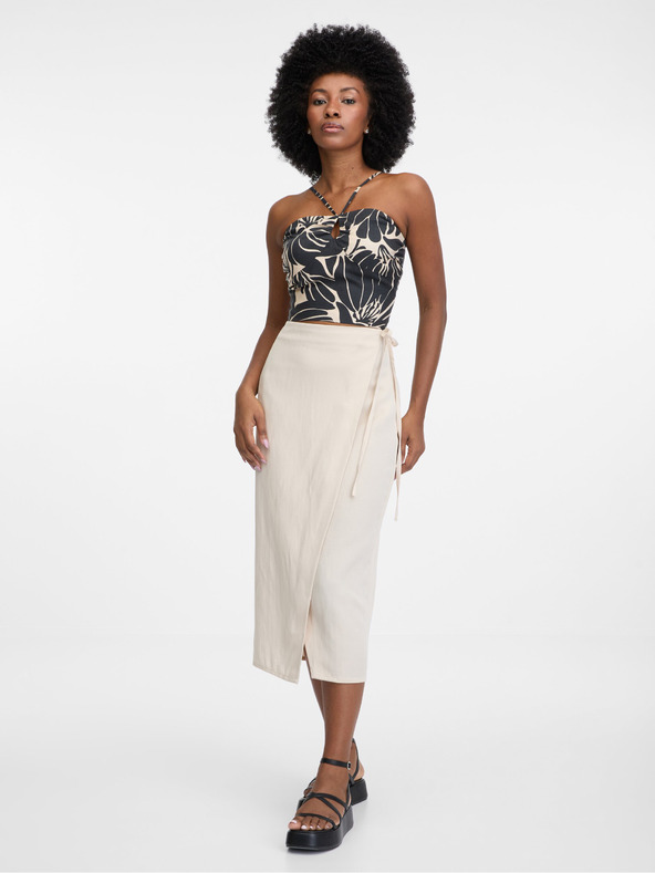 Orsay Beigefarbener Damenrock ORSAY