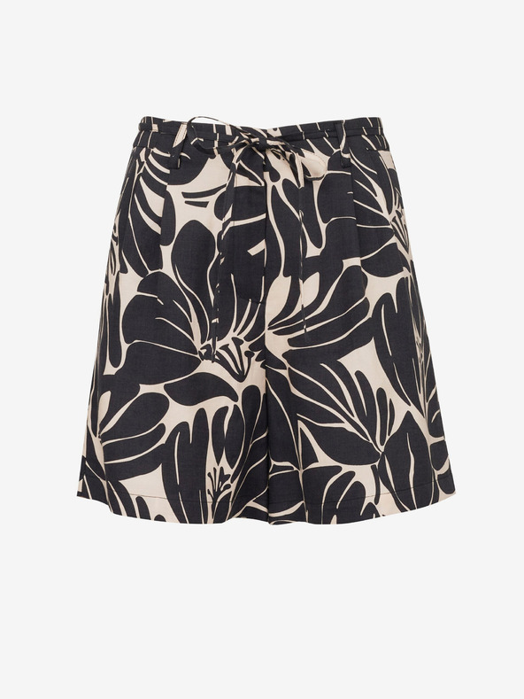 Orsay Schwarze gemusterte Damen-Shorts ORSAY