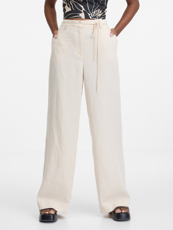 Orsay Beigefarbene Damenhose ORSAY