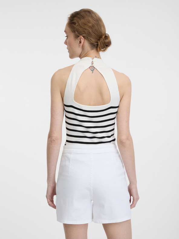 Orsay Weißes Damen Tank-Top ORSAY