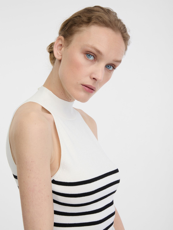 Orsay Weißes Damen Tank-Top ORSAY