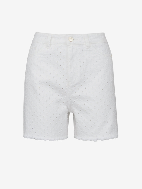 Orsay Weiße Damen-Denim-Shorts ORSAY