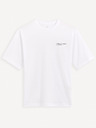 Celio Weißes Baumwoll-T-Shirt Celio Gesympa
