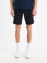 Celio Dunkelblaue Herren-Leinenshorts Celio Dolincobm 30