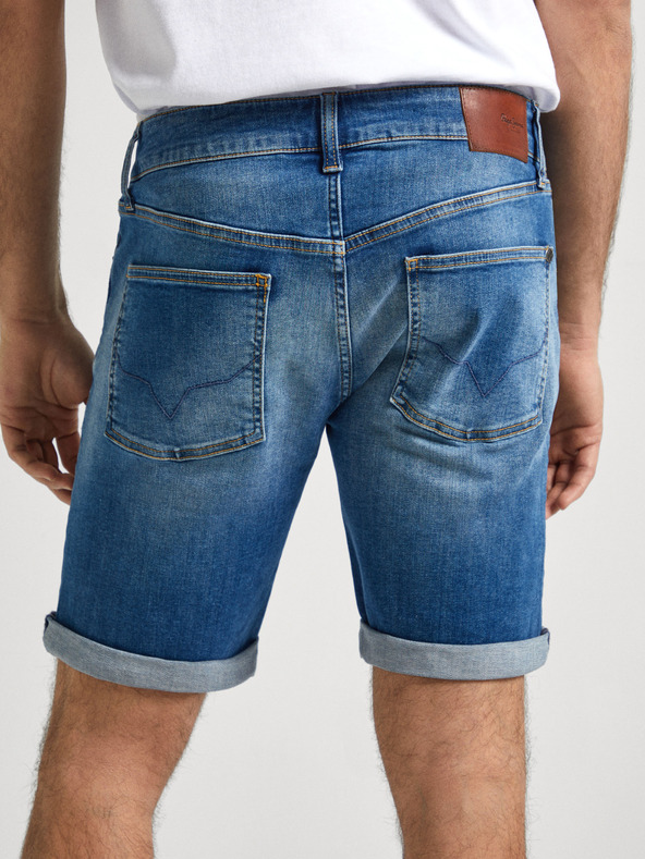 Pepe Jeans Blaue Herren Denim Shorts Pepe Jeans