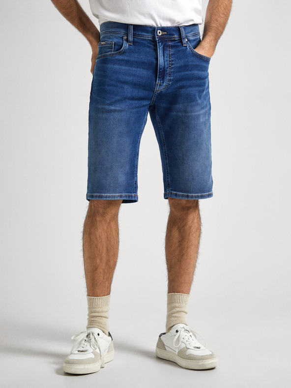 Pepe Jeans Blaue Herren Denim Shorts Pepe Jeans