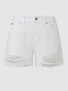 Pepe Jeans Weiße Damen Shorts Pepe Jeans