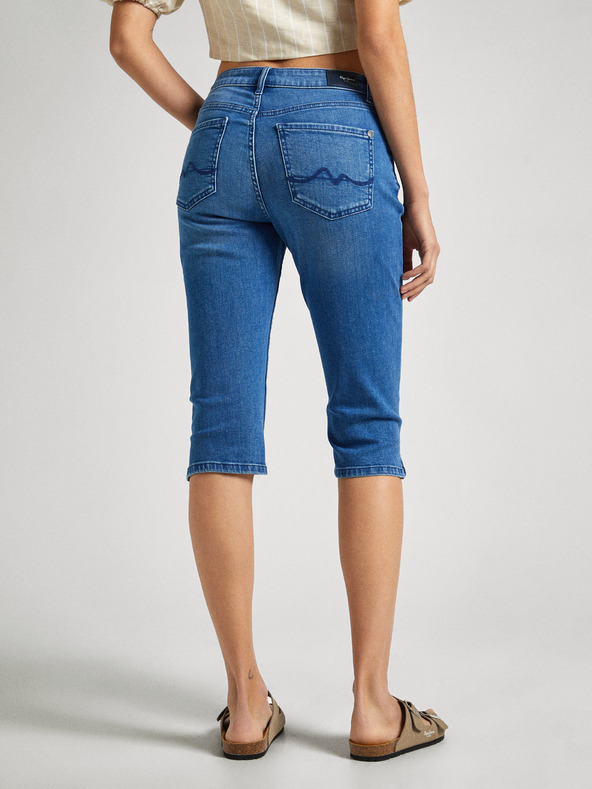 Pepe Jeans Blaue Shorts für Frauen Pepe Jeans