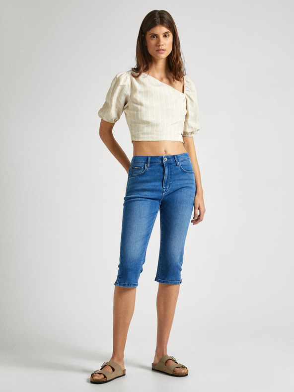 Pepe Jeans Blaue Shorts für Frauen Pepe Jeans