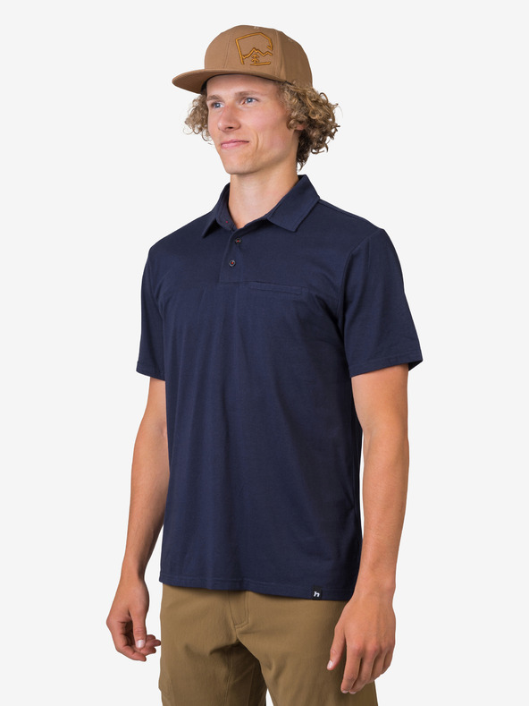 Hannah Dunkelblaues Hannah Kajan Herren-Poloshirt