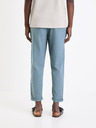 Celio Blaue Herrenhose mit Leinen Celio Dolinco