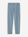 Celio Blaue Herrenhose mit Leinen Celio Dolinco