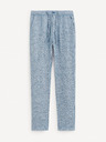 Celio Blaue Herren Leinenhosen Celio Dolinus