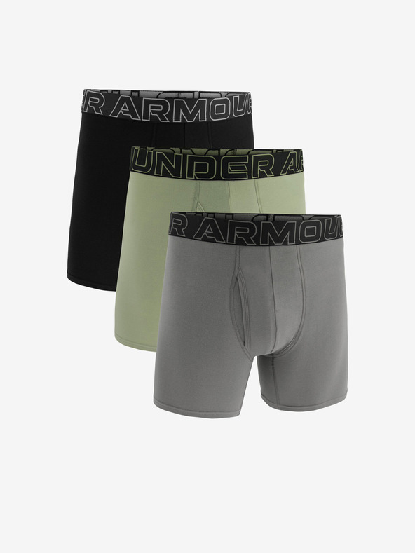 Under Armour M UA Perf Cotton 6in Boxershorts 3 Stück