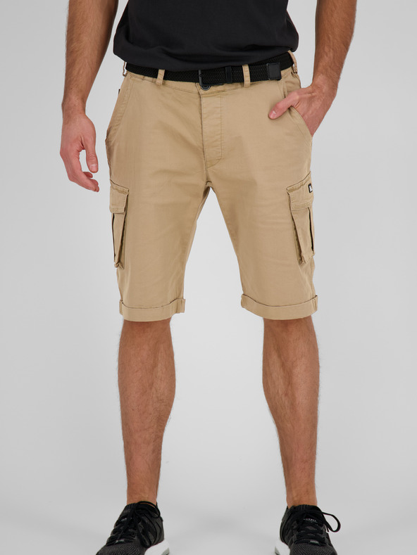 Alife and Kickin Beige Herren-Shorts mit Taschen Alife and Kickin