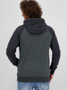 Alife and Kickin Dunkelgrauer Herren-Kapuzenpullover Alife and Kickin