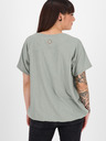 Alife and Kickin Hellgraues lockeres Damen-T-Shirt Alife and Kickin