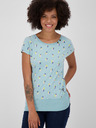 Alife and Kickin Hellblaues gemustertes Damenhemd Alife and Kickin