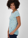 Alife and Kickin Hellblaues gemustertes Damenhemd Alife and Kickin