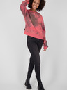 Alife and Kickin Rosa gemustertes Damen-Sweatshirt Alife and Kickin