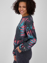 Alife and Kickin Dunkelgraues gemustertes Damen-Sweatshirt von Alife and Kickin