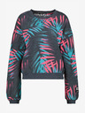Alife and Kickin Dunkelgraues gemustertes Damen-Sweatshirt von Alife and Kickin