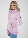 Alife and Kickin Hellvioletter Damen-Kapuzenpullover Alife and Kickin